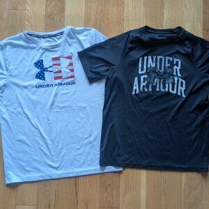 Under Armour Youth Size Large - Set of 2 T-Shirts